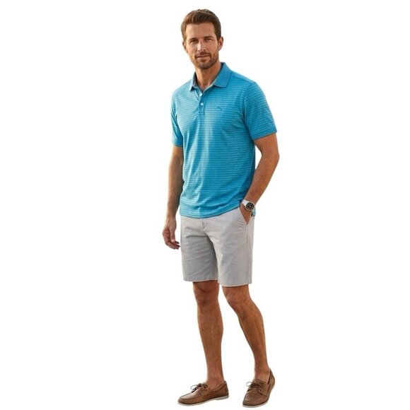 Tommy Bahama Other - Tommy Bahama Men's S Paradiso Polo Shirt Mosaic Blue Striped NWT $99.50